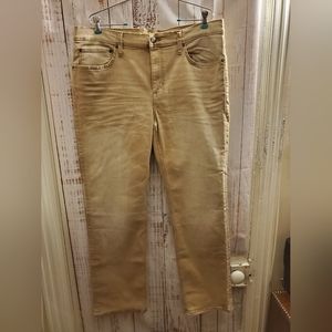 Men Goodfellow Tan Color Faded Jeans